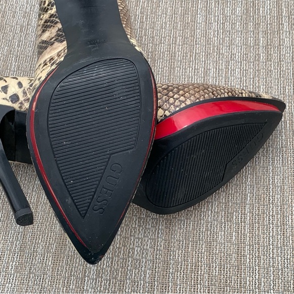 Guess snakeskin and red heels size 9.5 - Picture 13 of 14